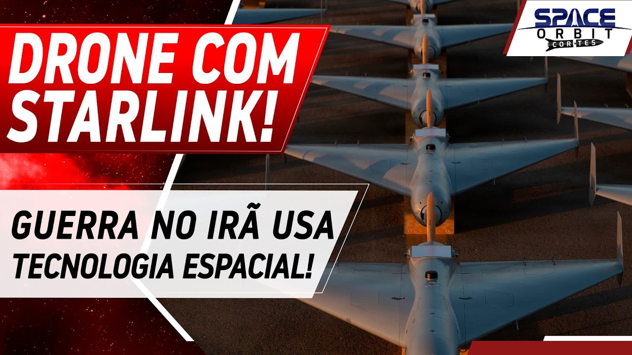 DRONE COM STARLINK É USADO NA GUERRA DO IRÃ!