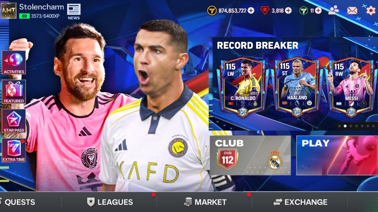 115 OVR RONALDO OR MESSI!! RECORD BREAKERS EVENT LEAKS FC MOBILE 26 | FREE REDEEM CODE FC MOBILE!