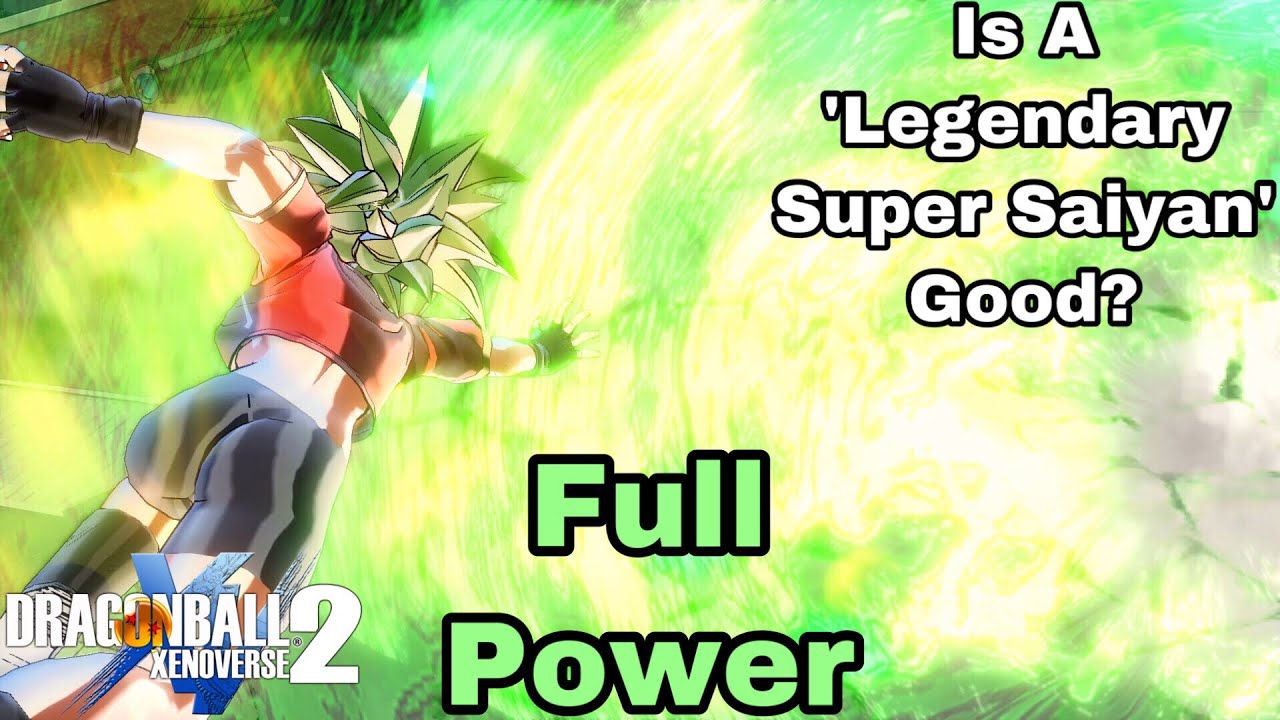 'LEGENDARY SUPER SAIYAN' Custom Character! Is A ‘Berserk' Saiyan Useful? | Dragon Ball Xenoverse 2