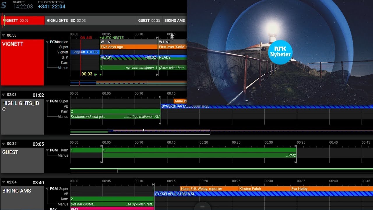 The TV News Studio Automation System 'Sofie'