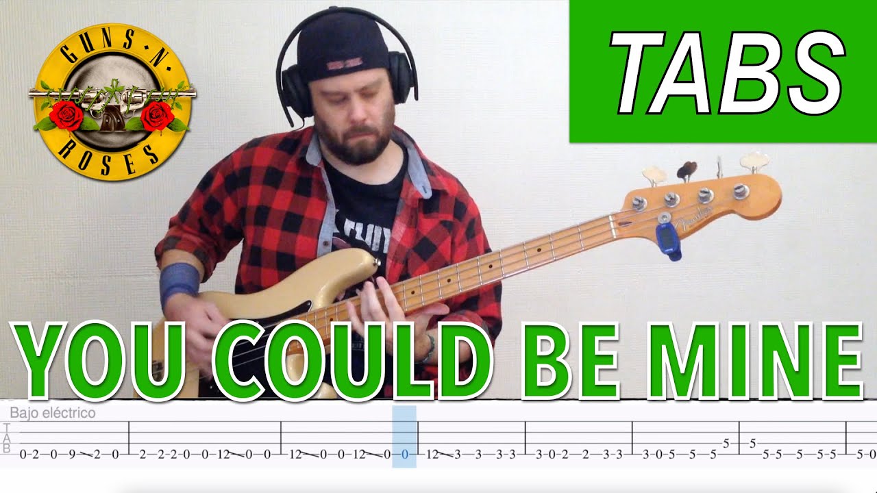You Could Be Mine bass tabs - Guns 'N Roses | PookLowEnd