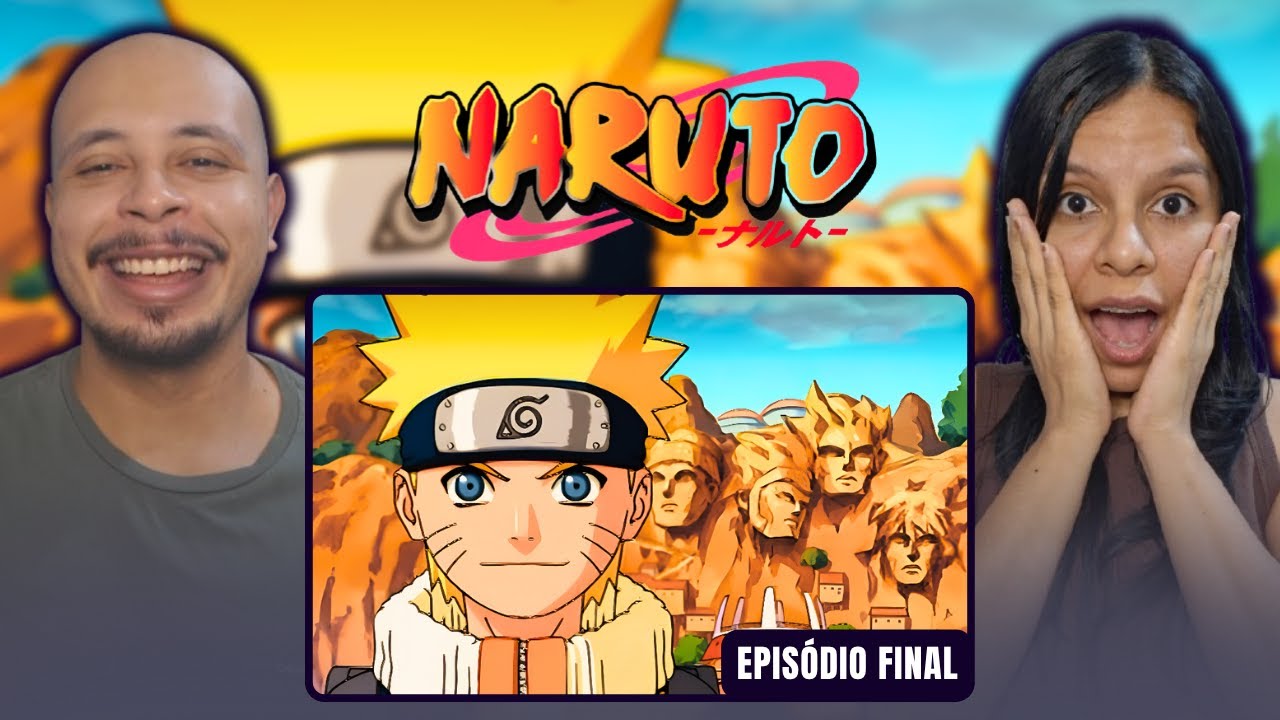 O FIM DE NARUTO CLÁSSICO! | CASAL REACT: Episódio 141, 142 e 220