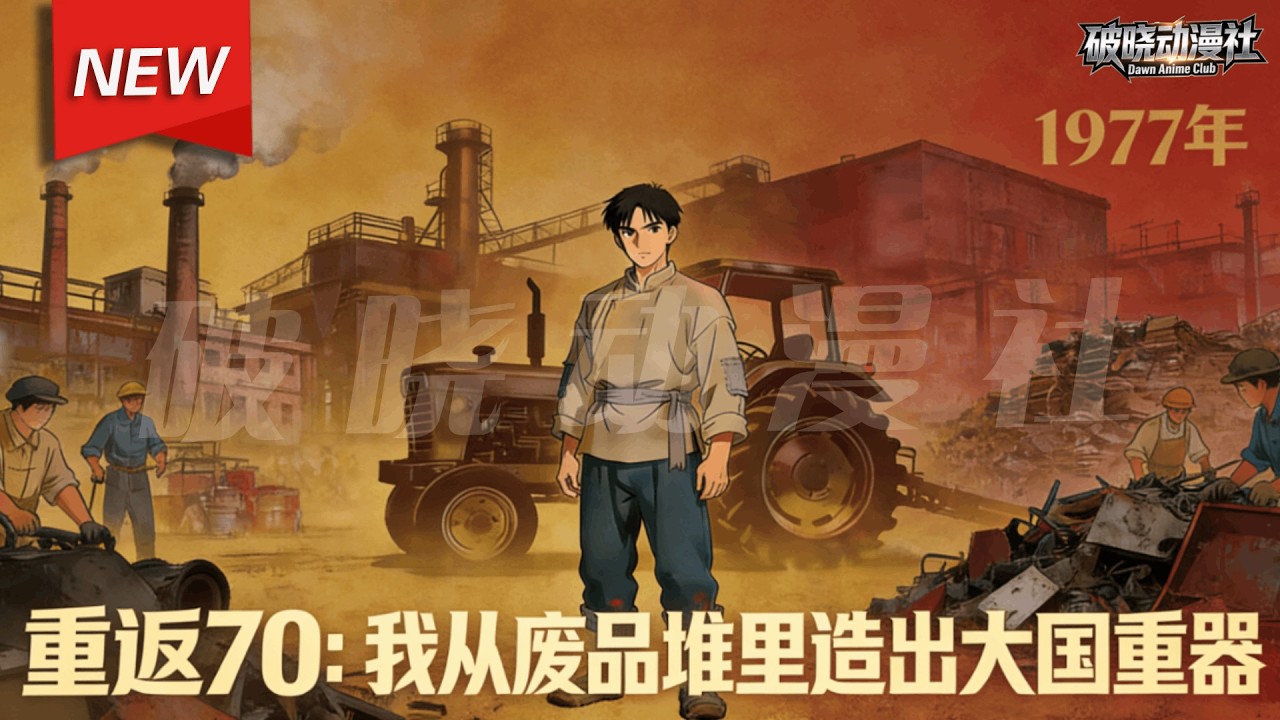 MULTISUB📢新番上线《重生70：我从废品堆里造出大国重器》第1~80集丨李建国重生回1977年，携前世恨意与脑海中的机械蓝图，靠翻新农机零件获利，一路逆袭，改变命运！#漫剧 #破晓动漫社