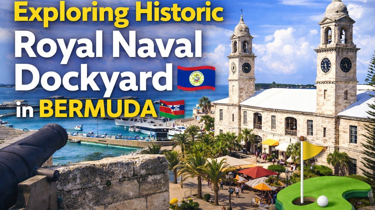 Exploring the Historic Royal Naval Dockyard 🇧🇲 | Bermuda&rsquo;s Past Meets Paradise