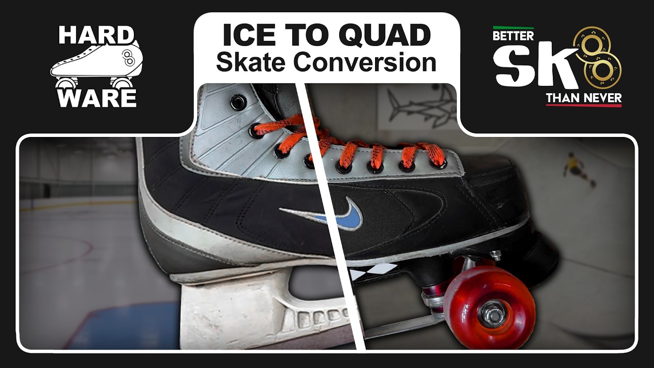 Ice Skates to Roller Convert - Detailed Tutorial