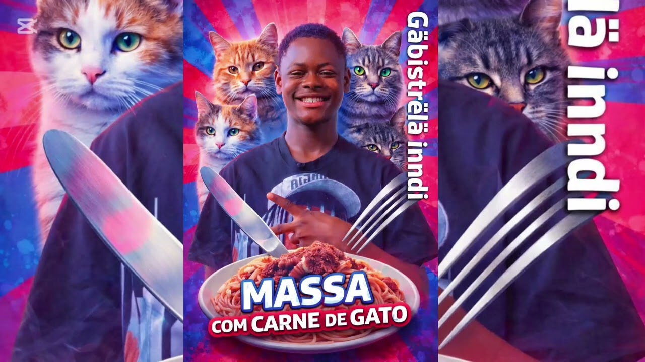 Os 3 duro massa com carne de gato (pro ab) zängö 2 gäbistrëlä inndi/☎️ 951616788........