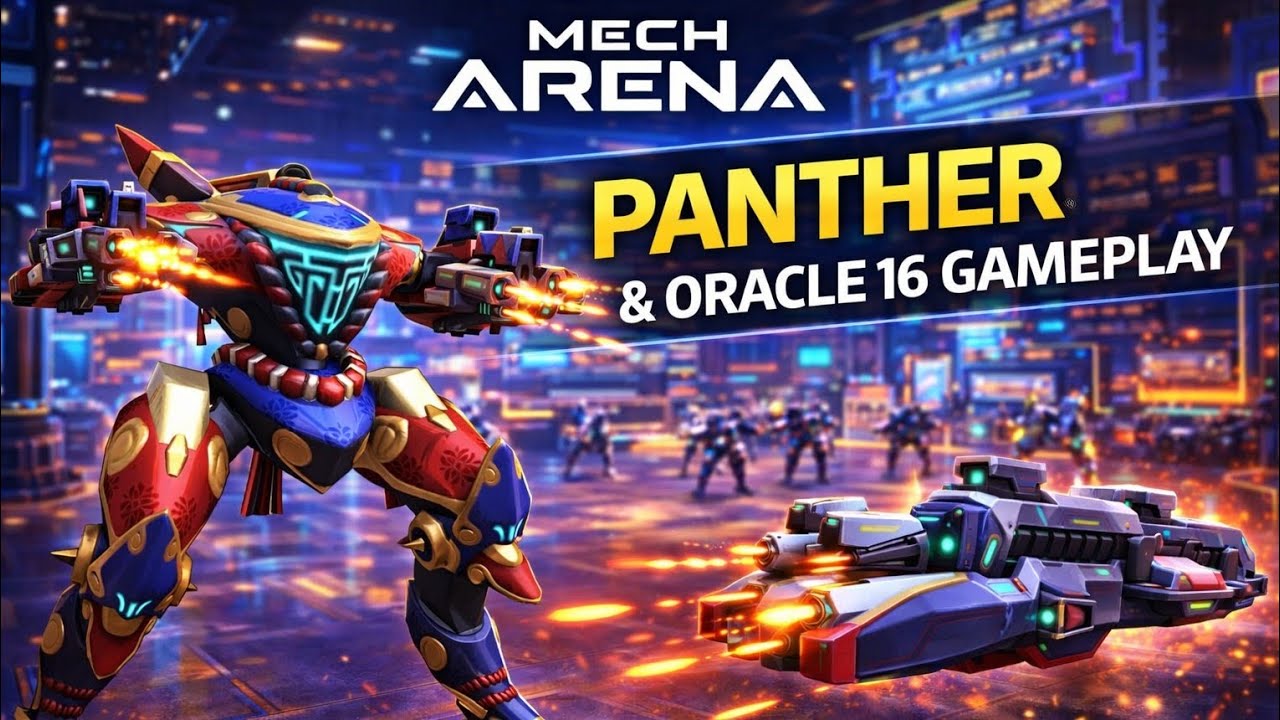 Mech Arena || Oracle 16 Gameplay With Panther || 