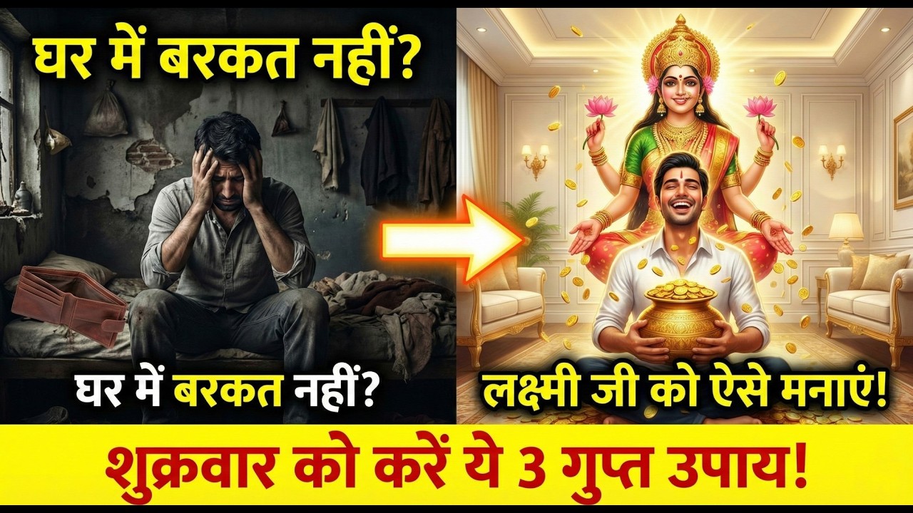रूठी हुई लक्ष्मी को कैसे मनाएं? ये 3 काम करते ही बरसने लगेगा पैसा! 💰 | Jai Ma Kalika | #lakshmi