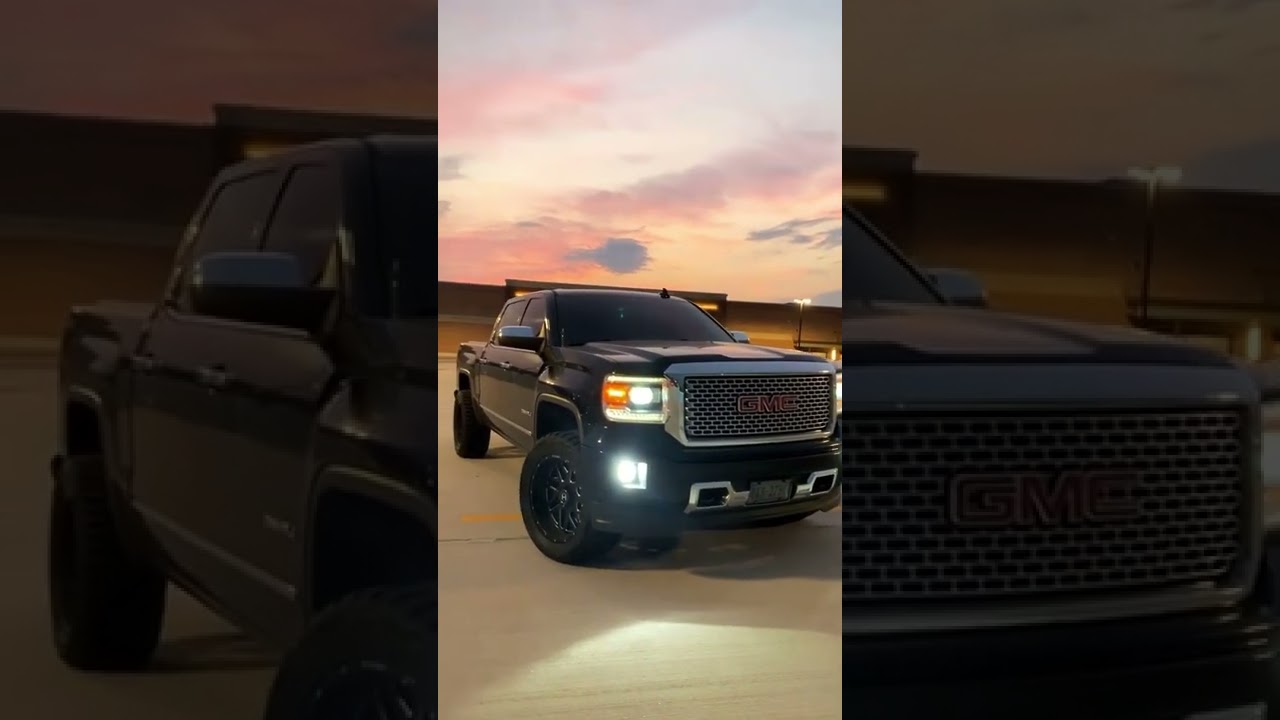 black GMC #black #GMC #short