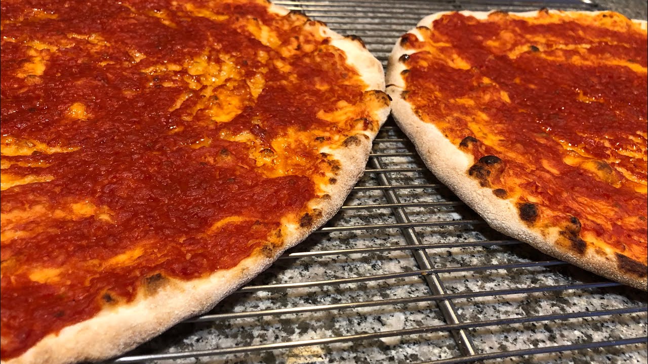 ESTIRADO 🍕 l PIZZA ROMANA l Tecnica a mano y con rodillo.