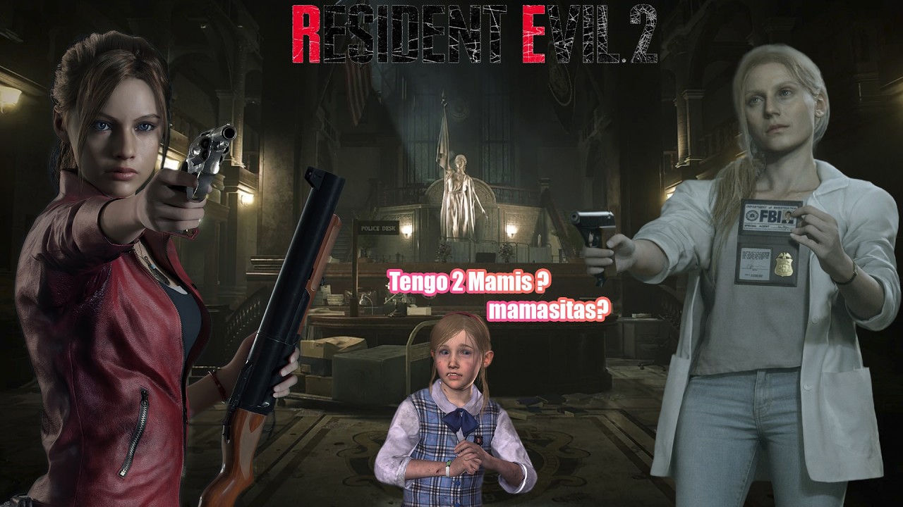 Pelea de MAMASITAS por la maternidad[Resident Evil 2]
