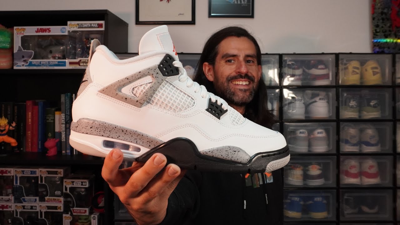 El ícono esta de vuelta... Reseña Air Jordan 4 White Cement