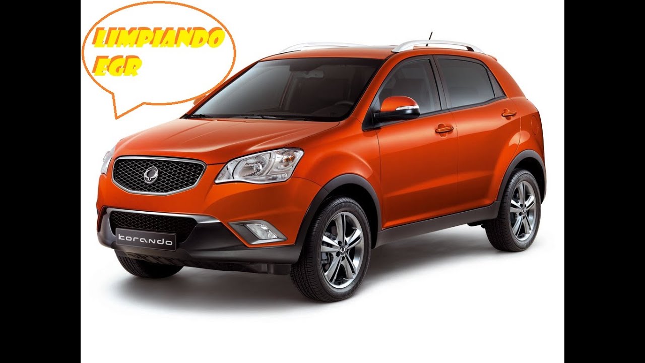 Limpiando válvula EGR en Ssangyong Korando 2013