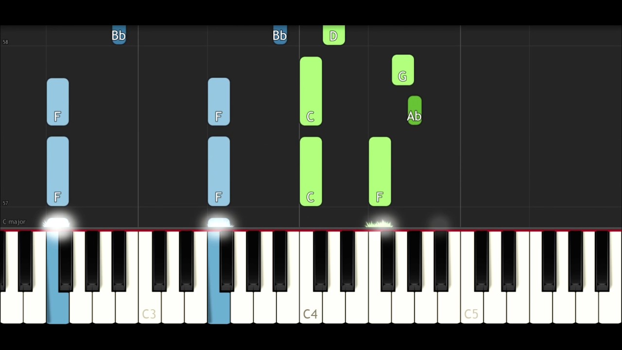 The National - The System Only Dreams In Total Darkness  (Piano Tutorial Instrumental)