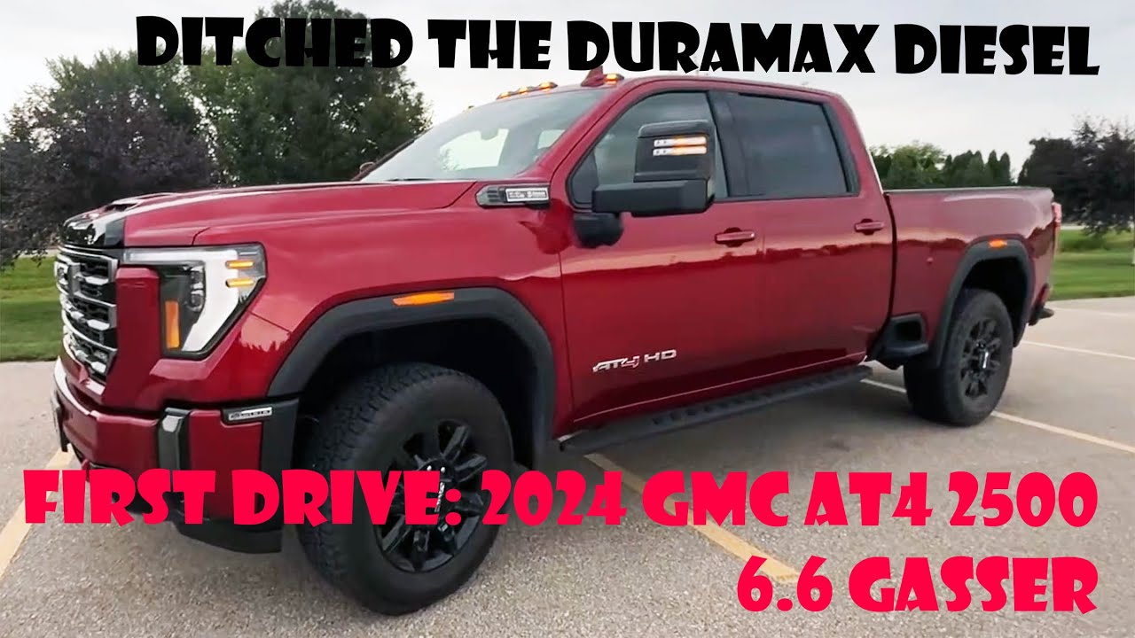 2024 GMC AT4 2500 6.6 GAS WITH ALLISON TRANSMISSION: FIRST IMPRESSIONS