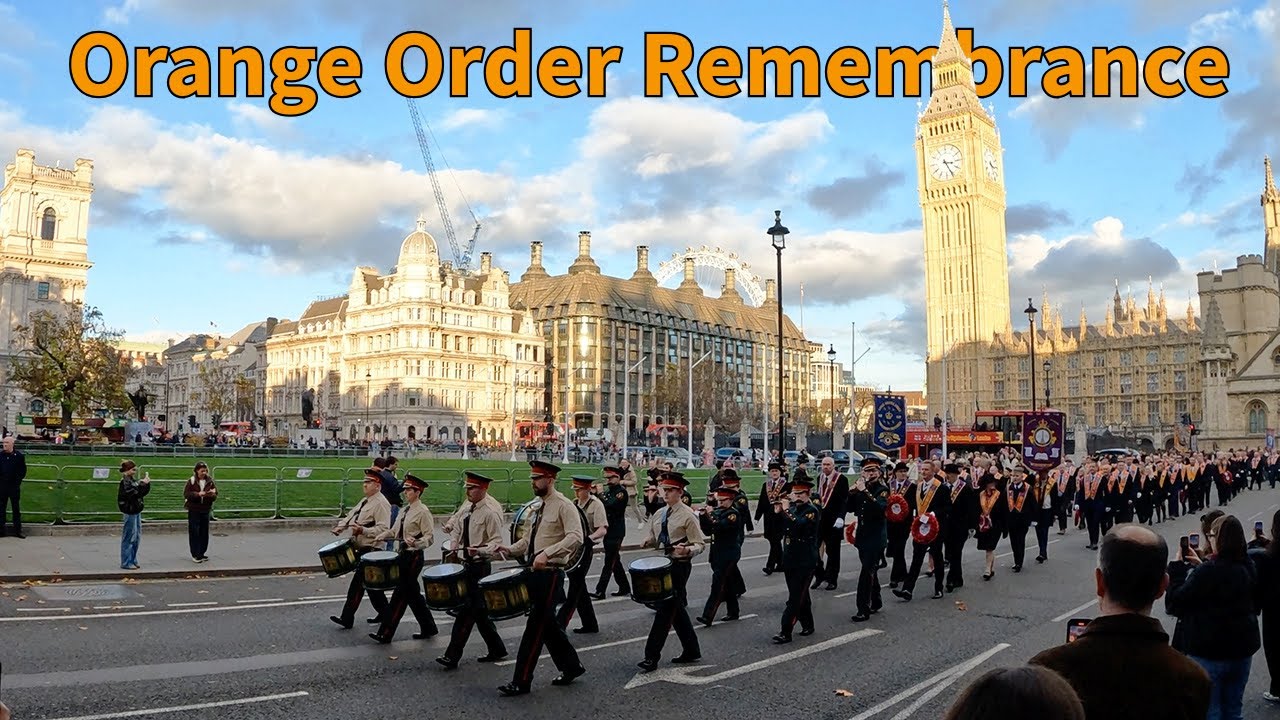 Orange Order Remembrance Parade 2025