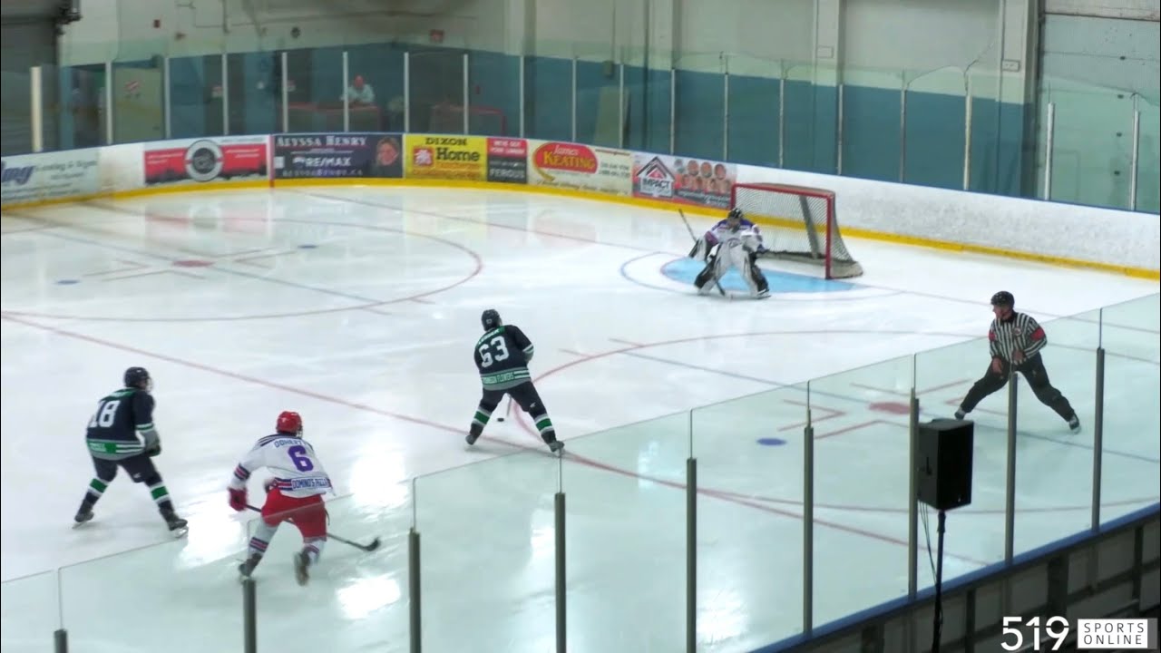 PJHL - Kincardine Bulldogs против Fergus Whalers