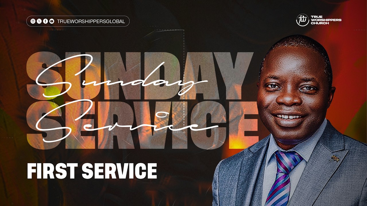 GLORIOUS SUNDAY SERVICE || FIRST SERVICE