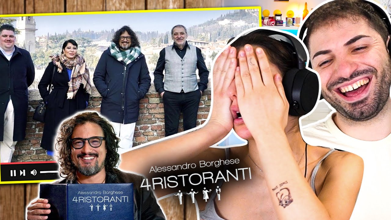 REAGIAMO a 4 RISTORANTI di ALESSANDRO BORGHESE! 🥘 (prima puntata)