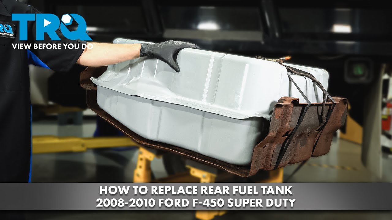 Как заменить задний топливный бак на Ford F-450 Super Duty 2008-2010 годов
