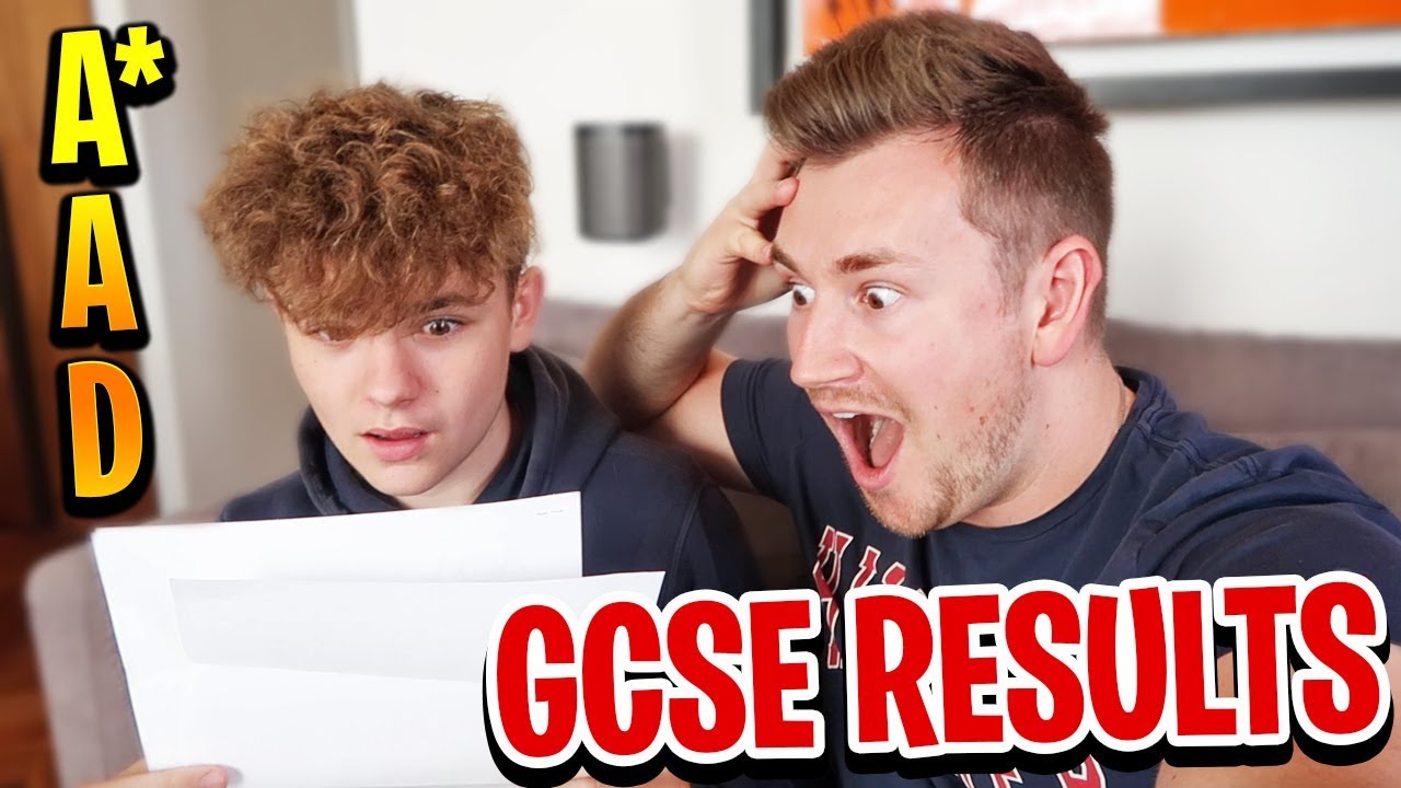 МОЙ БРАТ ПОКАЗЫВАЕТ РЕЗУЛЬТАТЫ СВОИХ ЭКЗАМЕНОВ GCSE *НА КАМЕРУ*