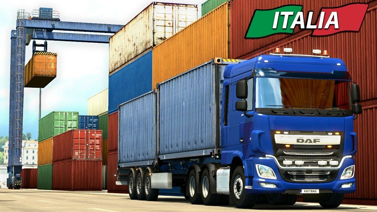 THE TOUR BEGINS | ITALIA DLC Euro Truck Simulator 2 - Ep2