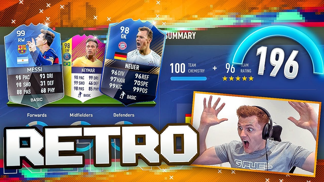 МИРОВОЙ РЕКОРД В РЕТРО-ФОРМАТАХ FUT DRAFT | С УЧАСТИЕМ FUT DRAFT ДЛЯ FIFA 16, 17, 18 И 19!
