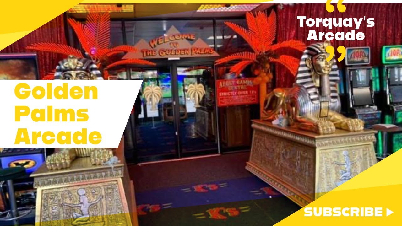We take a TOUR through Torquay's biggest ARCADE Golden Palms