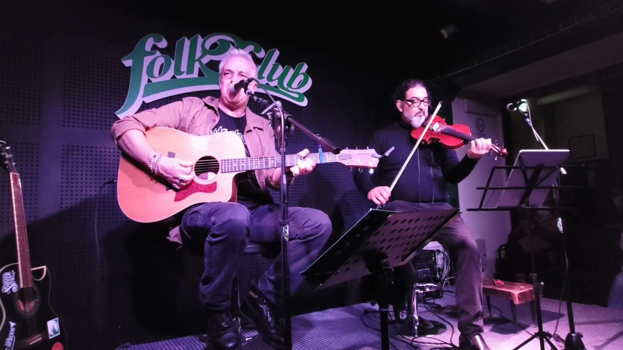 Davide Van De Sfroos - Agata - live @ FolkClub