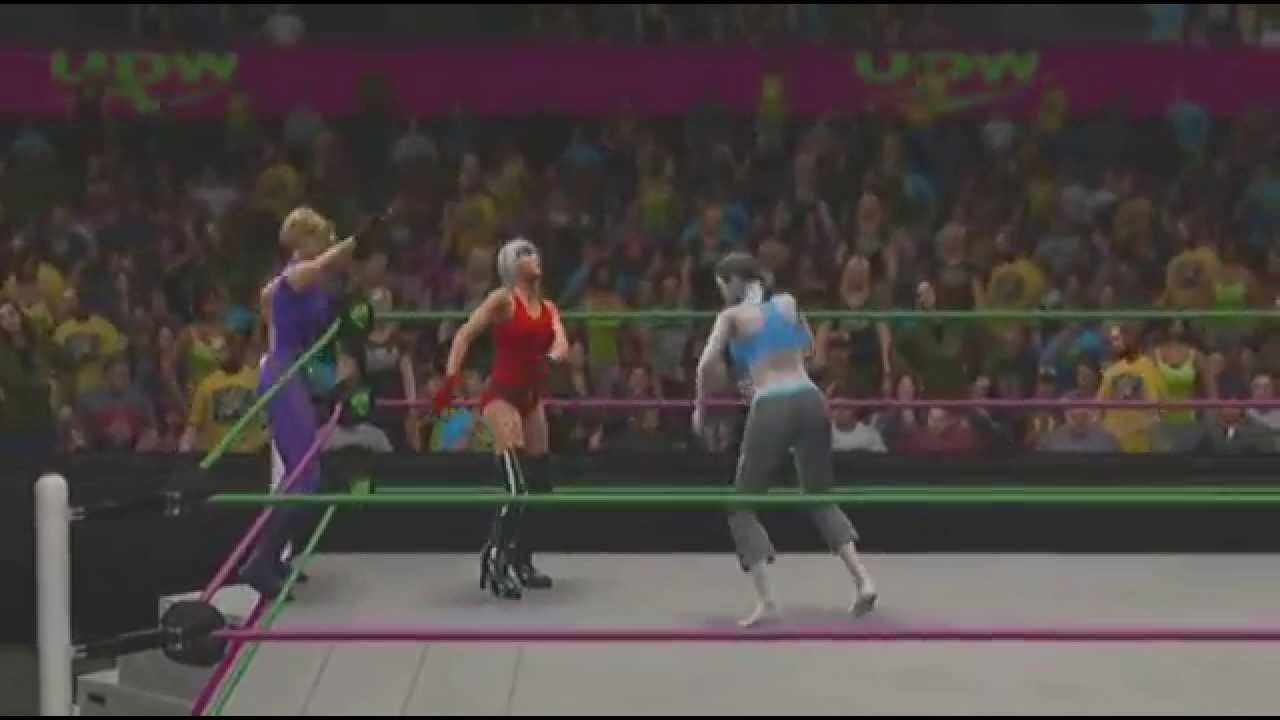 Wii Fit Trainer/Sarah Bryant vs. Lady Gaga/Miley Cyrus