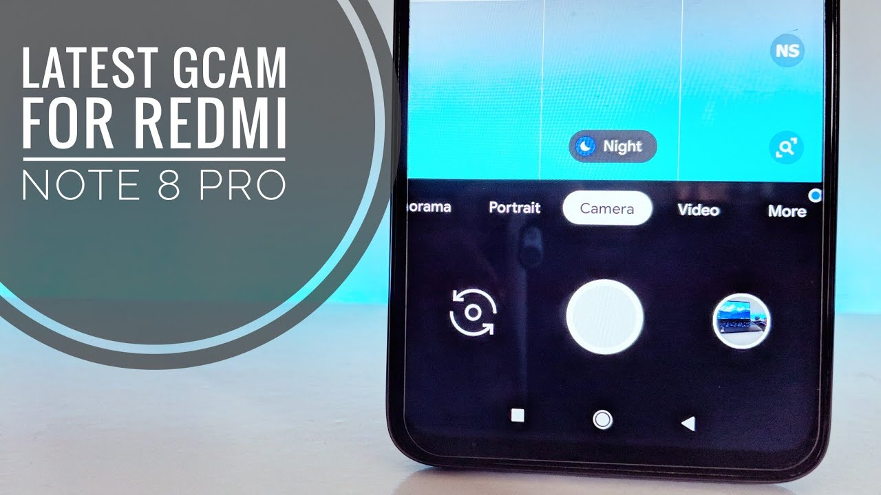 How To Install Latest Google Camera Gcam In Redmi note 8 pro