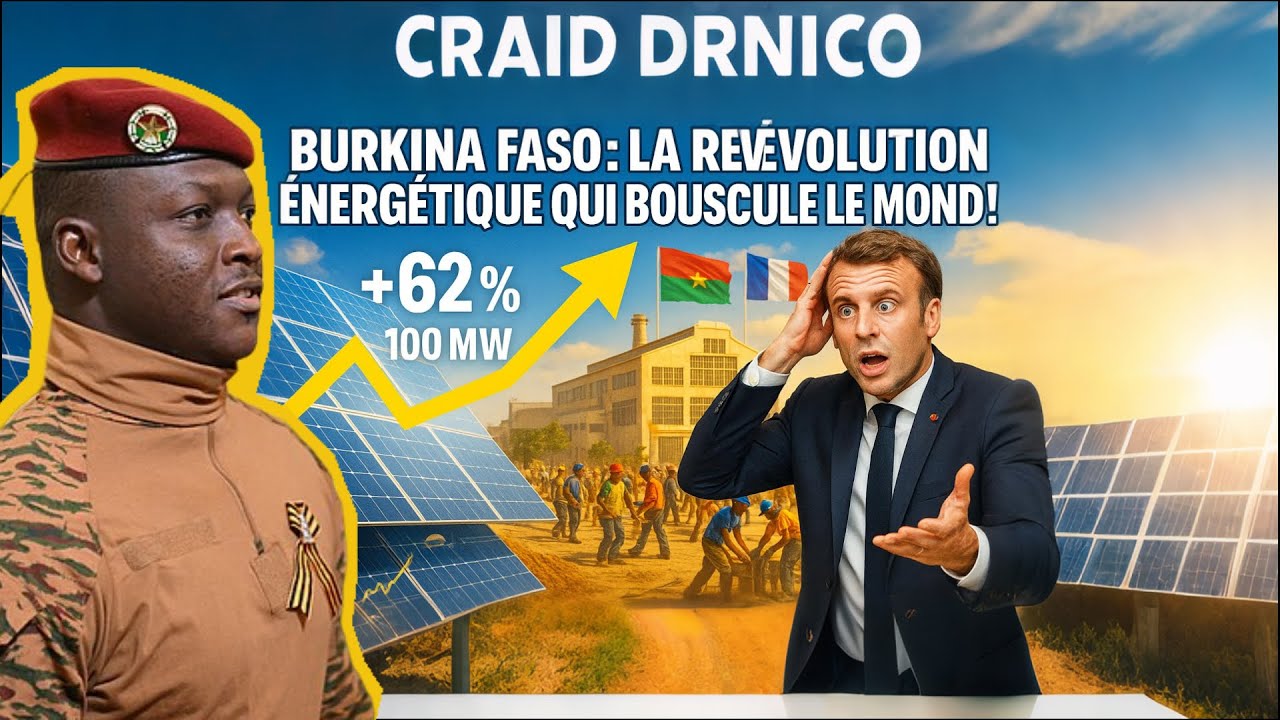 Ibrahim Traoré : le plan à 100 MW qui choque la France et réveille l’Afrique !