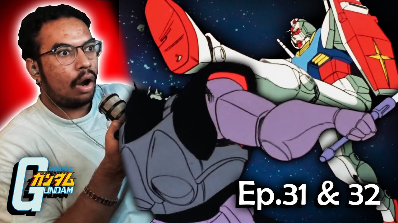 Amuro has gotten SO Much Better! | Mobile Suit Gundam Ep.31&32 | REACTION / REVIEW