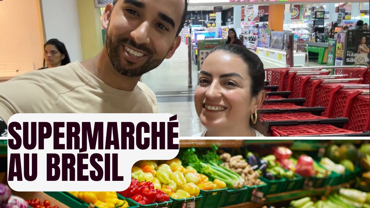 SUPERMARCHÉ AU BRÉSIL - combien ça coûte? Prix à Manaus de la nourriture