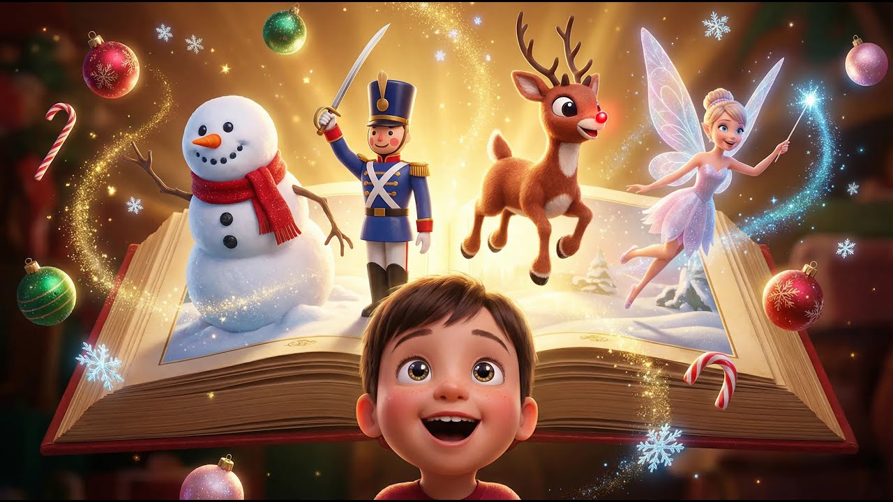 1 ORA DELLE PIÙ BELLE FIABE DI NATALE PER BAMBINI 🌙✨ | Storie della buonanotte dolci e rilassanti