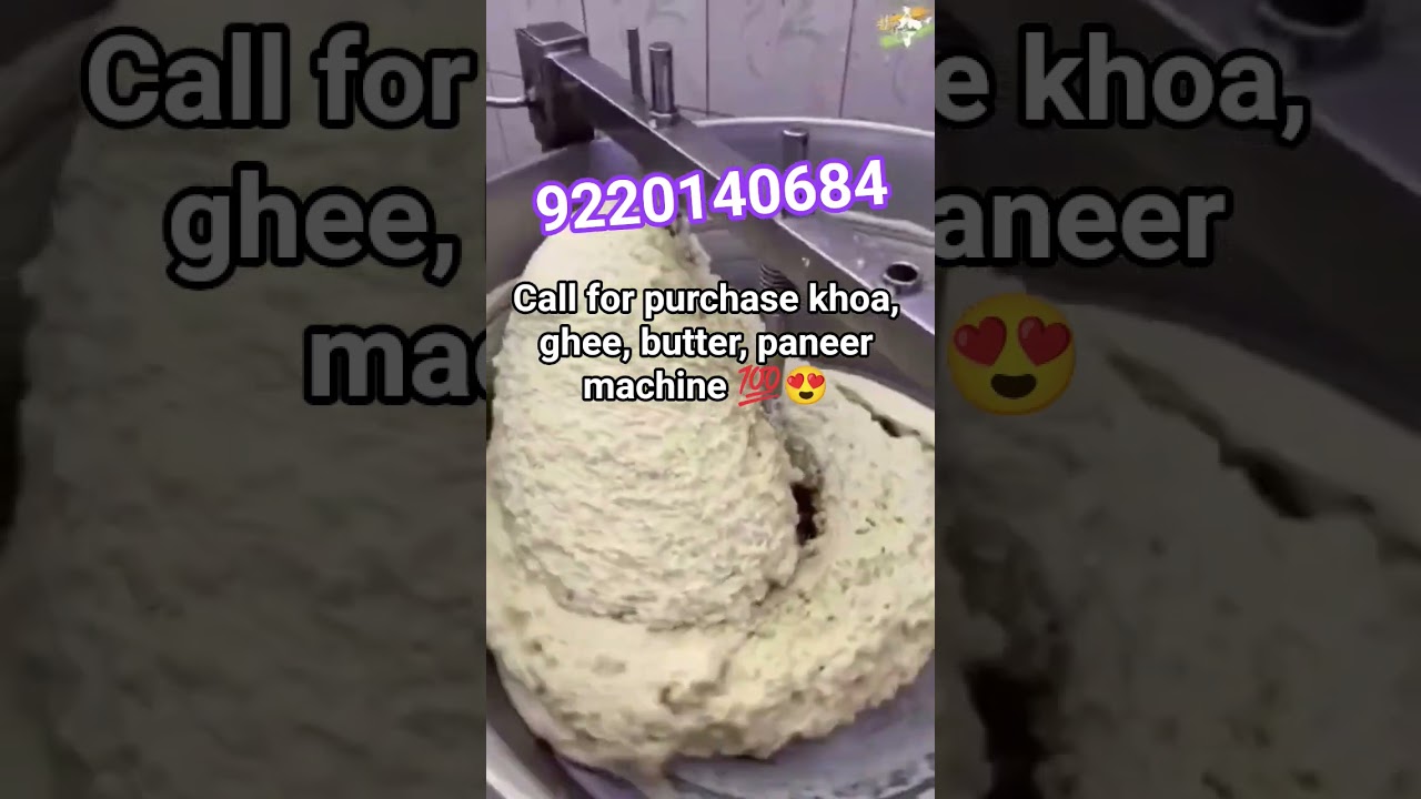 120 #liter khoa machine#paneer making machine #call for purchase 😍🙏