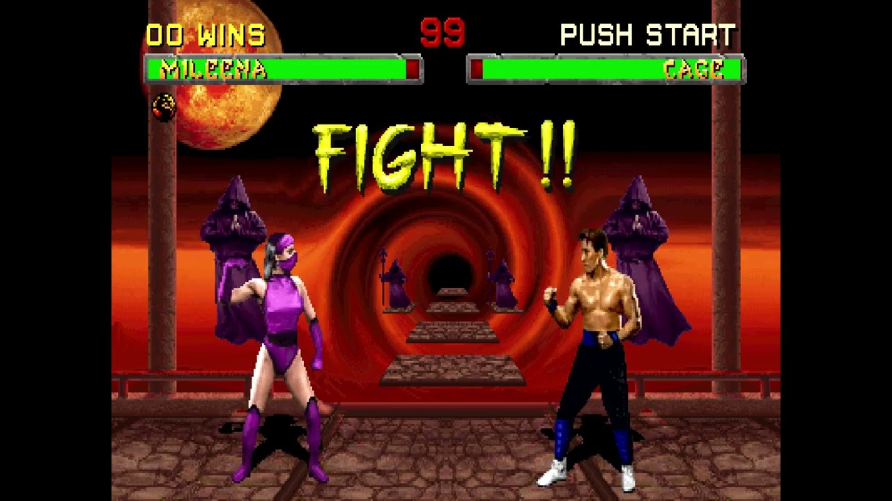 Mortal Kombat II (Arcade) Playthrough as Mileena