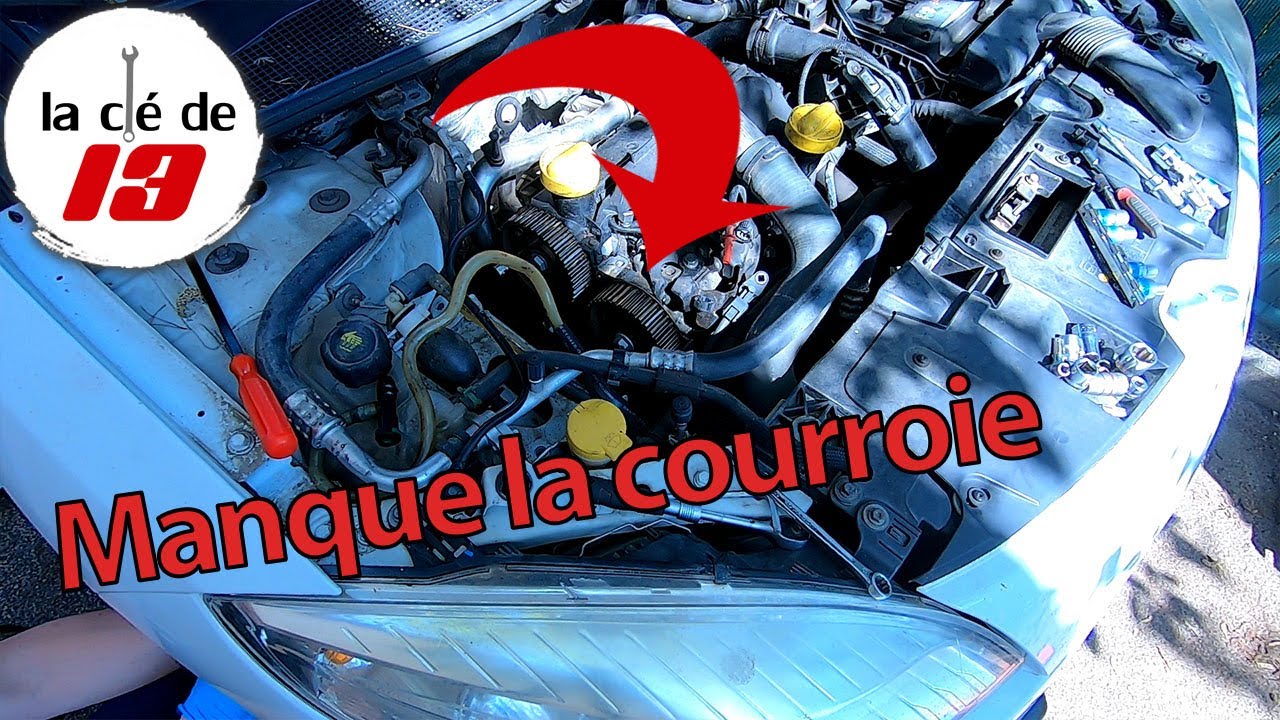J'ai honte de l'age de la distribution. Remplacement courroie distribution Mégane 3