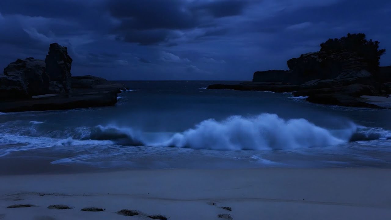 Ocean Waves Sleep Therapy 🌊 | Calm Ocean Sounds for Deep Sleep