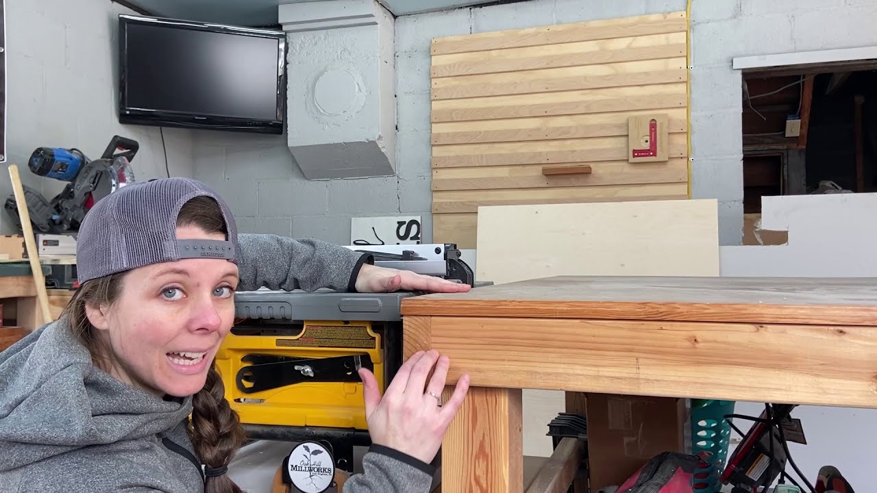 I wish I had thought of these things before I built my outfeed table for my Dewalt jobsite table saw