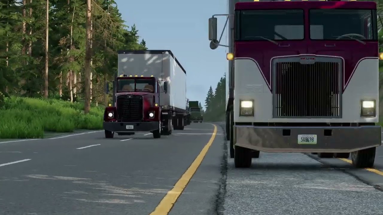 Convoy (Original) | A Beam NG Music Video