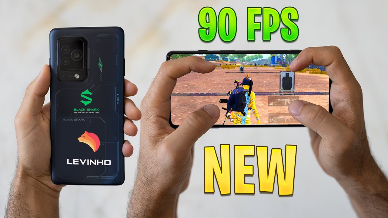 🔴 Levinho&rsquo;s NEW 90 FPS Phone | BLACK SHARK for Pro PUBG MOBILE Party Night