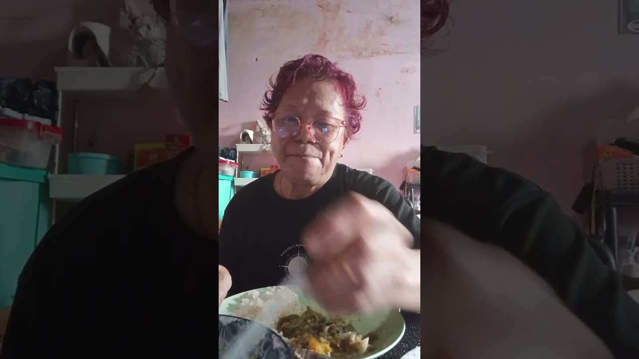 Pananghalian na Po pakbet na monggo at pritong bangus nagutom ang senior 