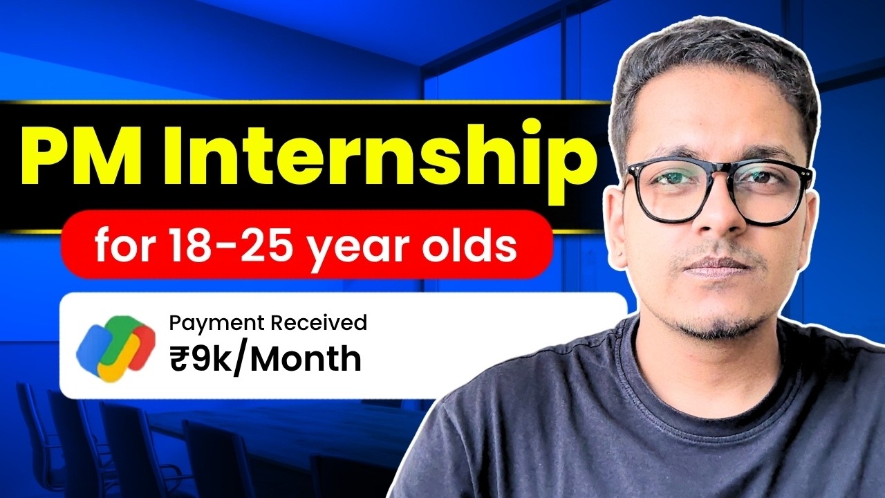 PM Internship Scheme: Get Paid ₹9,000/Month (Full Guide)