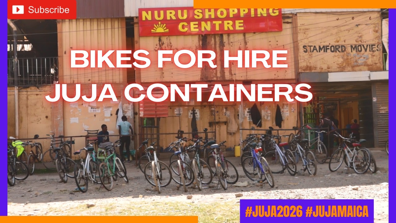 Bikes for Hire - Nuru Shopping Center| Discover Juja TV