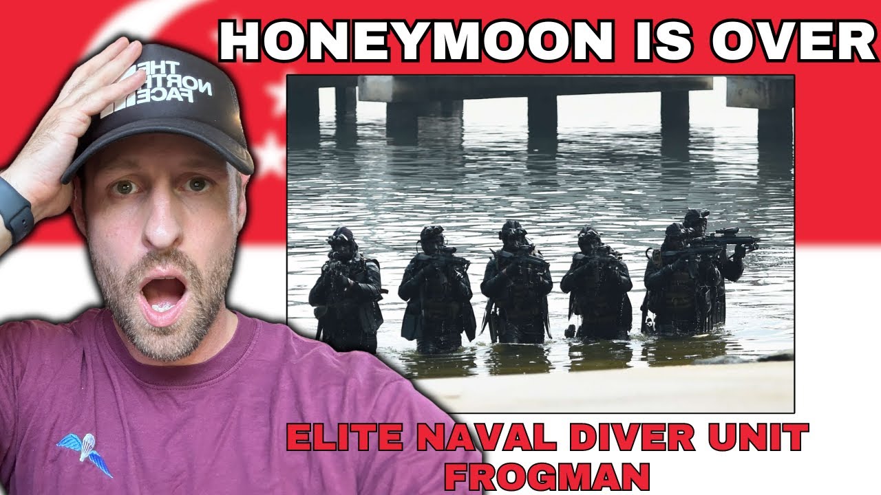 ELITE Singapore Frogmen Naval Divers Ep  2 British Soldier Reacts