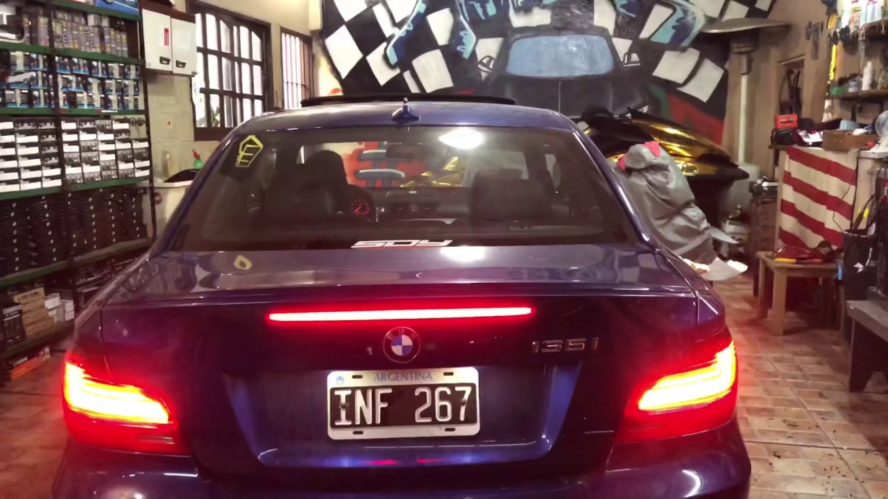 Bmw 135i - modificacion de faros traseros full led secuenciales - blackhousing - retrofit - bmw m2