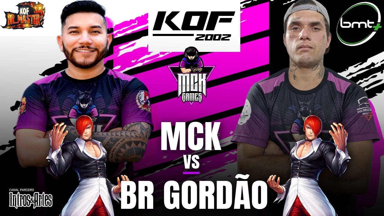 MCK 🆚 BR GORDÃO ll FT 20 DESAFIO  REVANCHE KOF2002 ONLINE