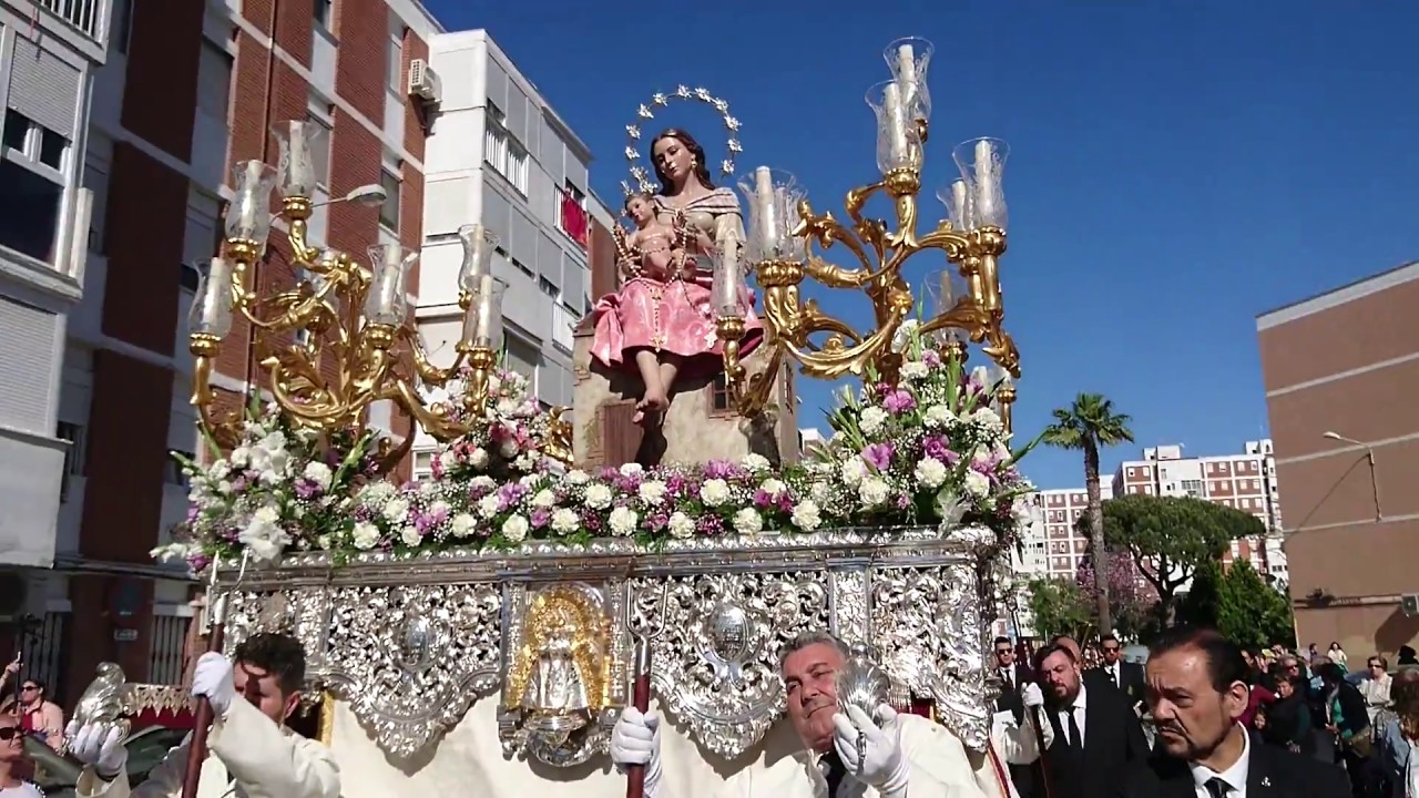 Salida Virgen de Loreto, Cádiz 2018