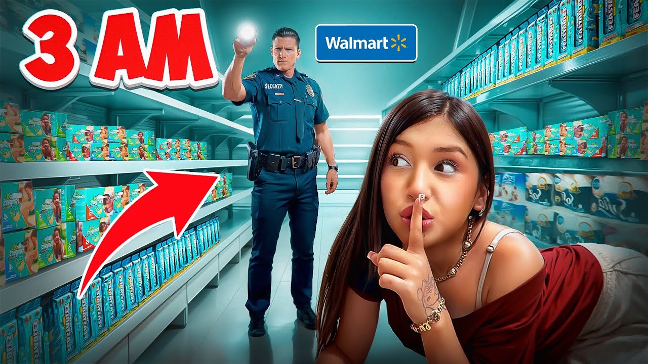 МЫ ПРОВЕЛИ 24 часа в WALMART (РЕАЛЬНО) если